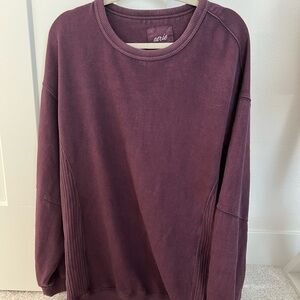 Aerie Plum Crewneck Sweatshirt
